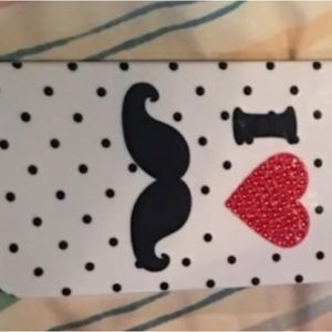 I love mustaches phone 5S case